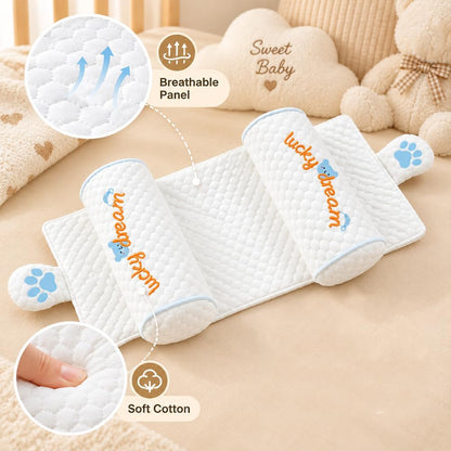 🎀Baby Head Shaping Pillow – Adjustable Neck Support for 0–6 Months