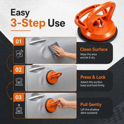 🎉Dent Puller Kit 2 Pcs, Strong Suction Cup Auto Body Remover Tool (Large & small)