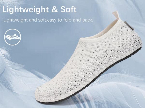 Women Barefoot Aqua Water Shoes Non Slip Beach Swim Surf Yoga Indoor Outdoor Travel House Slippers