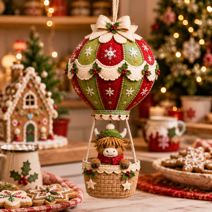 🎈 Christmas Hot Air Balloon Hanging DIY Kit