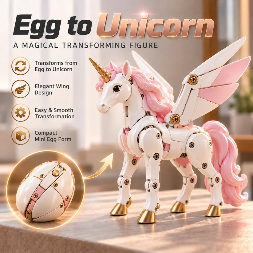 Unicorn egg and character concept artwork