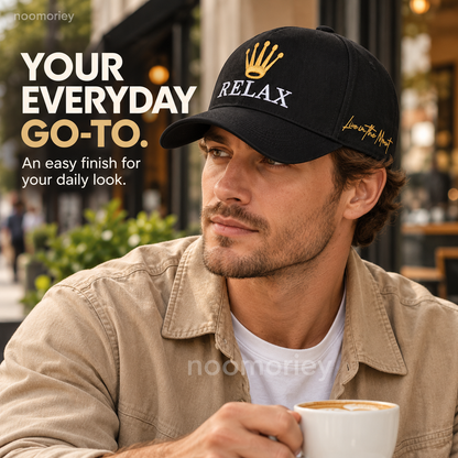 🧢Relax Crown Vintage Baseball Cap