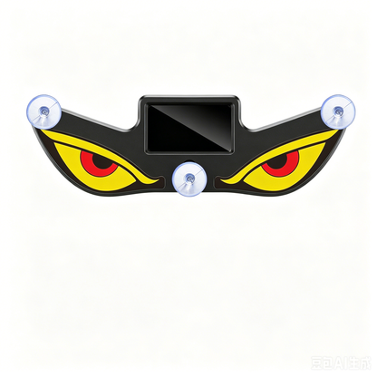 Car Rear Window Dynamic LED Display – Vampire Devil Eye Emoji Panel, Auto Decorative Light tiktokshopspringglowup