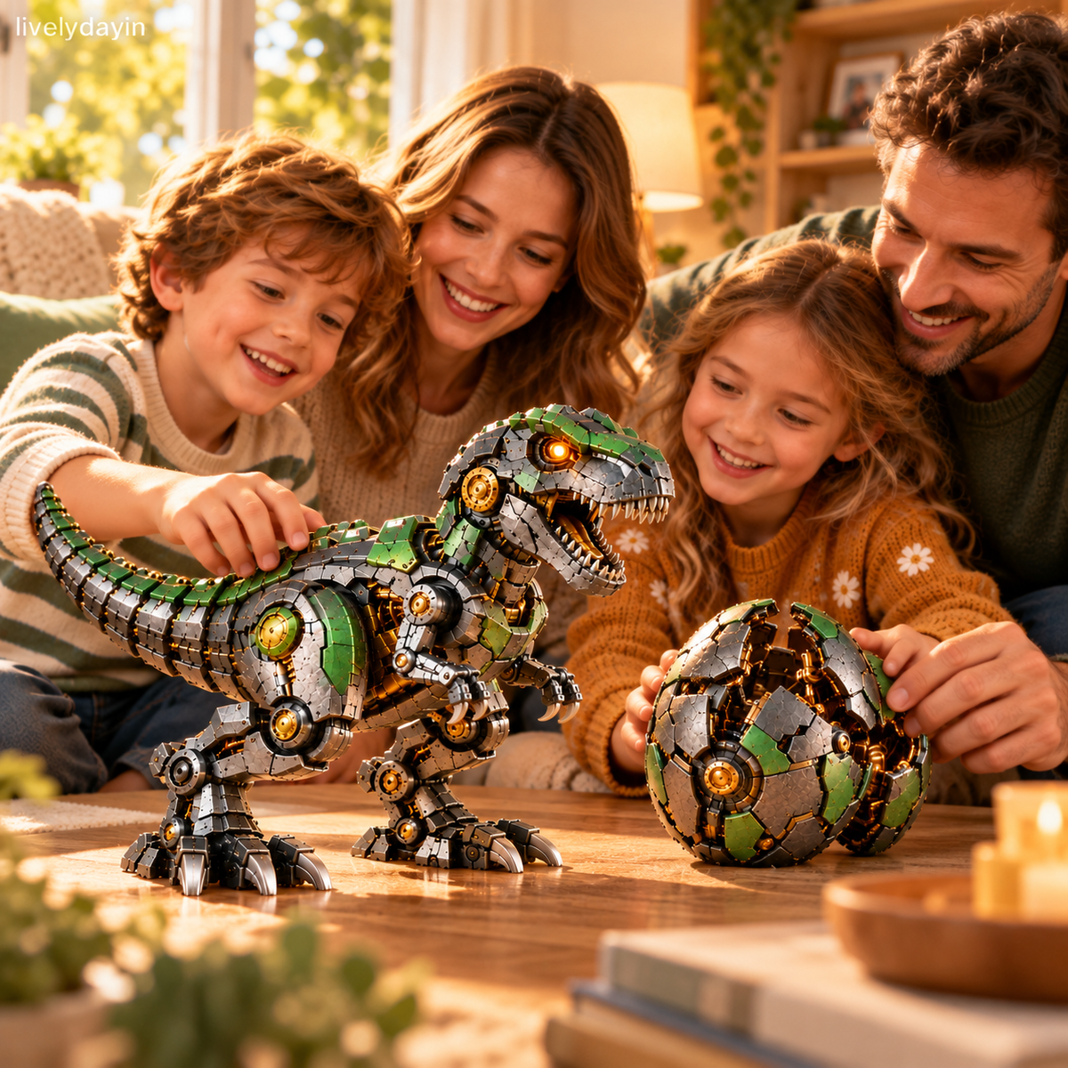 🔥⚙️🦖 Mechanical T-Rex Egg – From Mysterious Egg to Mighty Robotic Dinosaur! 🥚✨
