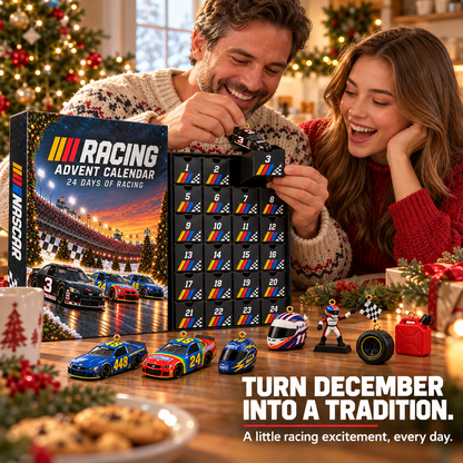 🏁🎄 24-Day Racing Advent Calendar – Daily Collectible Surprises for Motorsport Fans 🎁
