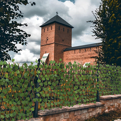 Expandable Faux Privacy Fence