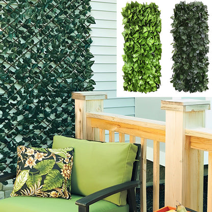 Expandable Faux Privacy Fence