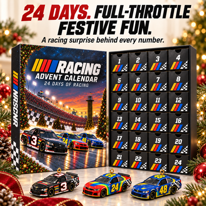 🏁🎄 24-Day Racing Advent Calendar – Daily Collectible Surprises for Motorsport Fans 🎁