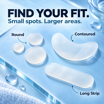 ✨ Hydrocolloid Pimple Patch Kit – 312/609 Patches, 7 Sizes for Small & Large Areas