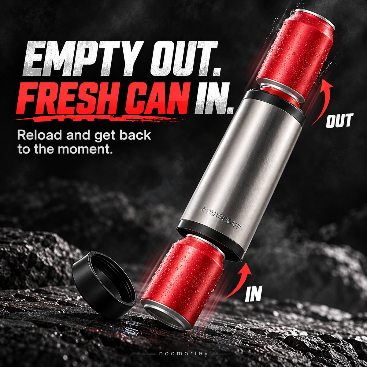 🔥 50% OFF! Double-Can Insulated Holder with Easy Reload 🥤❄️