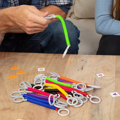 🎉 50% OFF! Family Ties Game with Funny Questions & Colorful Connection Ties