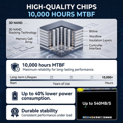 🔥50% OFF ✅High-speed portable solid-state drive (SSD)