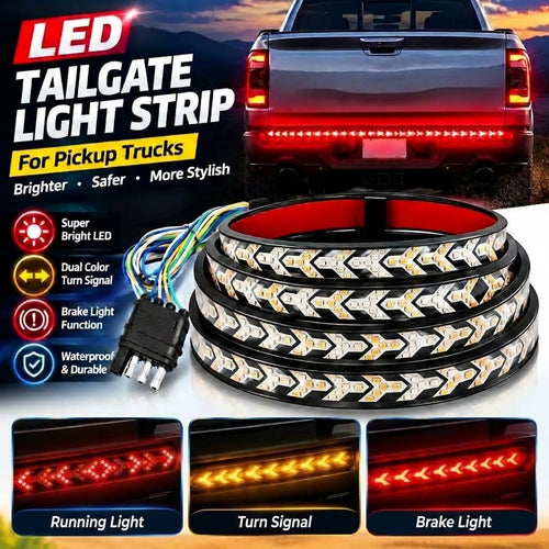 🎁Limited-time 50% off - LED Tailgate Lights, Turn Signals And Driving And Reversing Lights