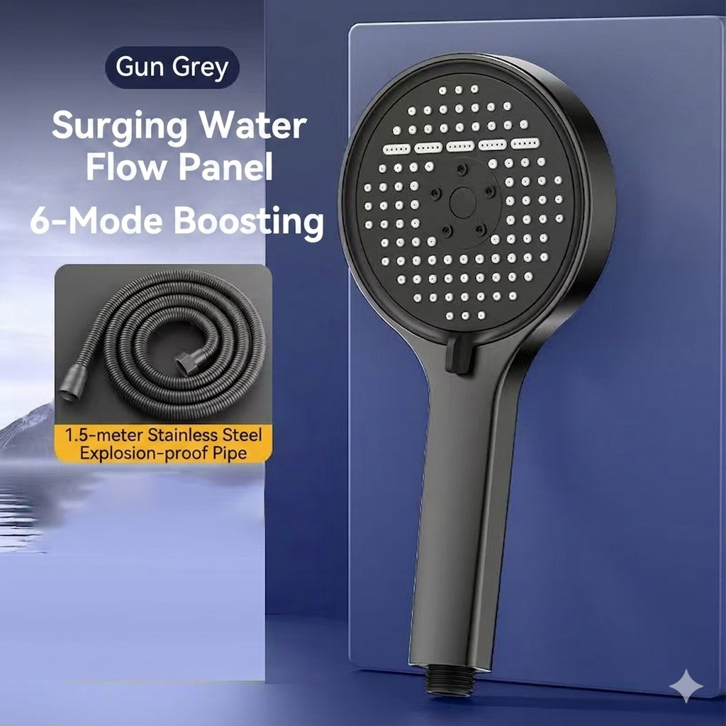June Hot Selling! 🔥50% OFF🔥 - 7-Mode Pressurized Rain Shower Head
