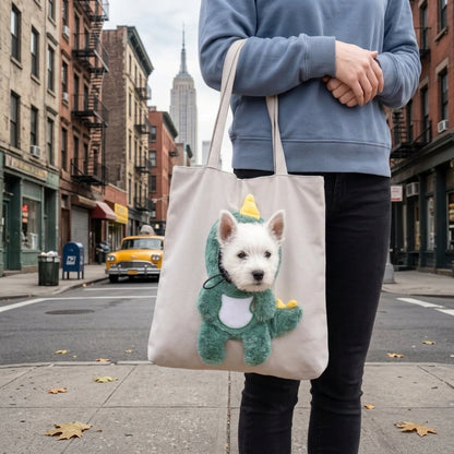 🐶🐱 Portable Pet Carrier Tote Bag – Comfortable Travel Bag for Dogs & Cats