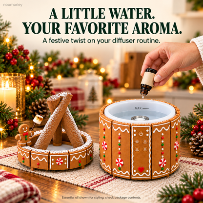 🎄 Christmas Campfire Diffuser – A Little Glow, A Lot of Holiday Magic ✨