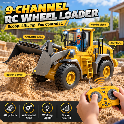 🚜2.4G Alloy RC Construction Team 1:20 Scale – 🏗️Big Remote Control Truck Fleet Toy for Boys (Free Shipping✈️)