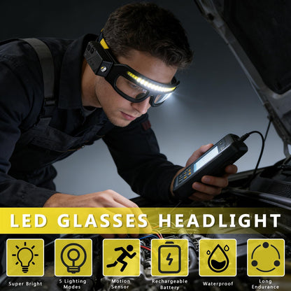 GripLux Auto - LED Headlight Glasses🔦🕶️