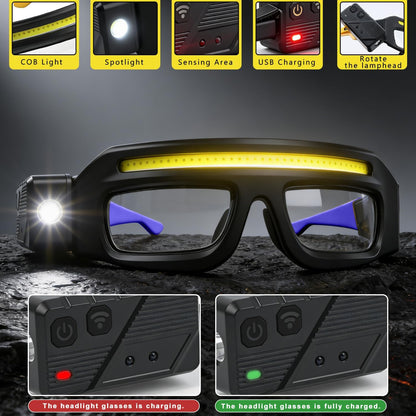 GripLux Auto - LED Headlight Glasses🔦🕶️