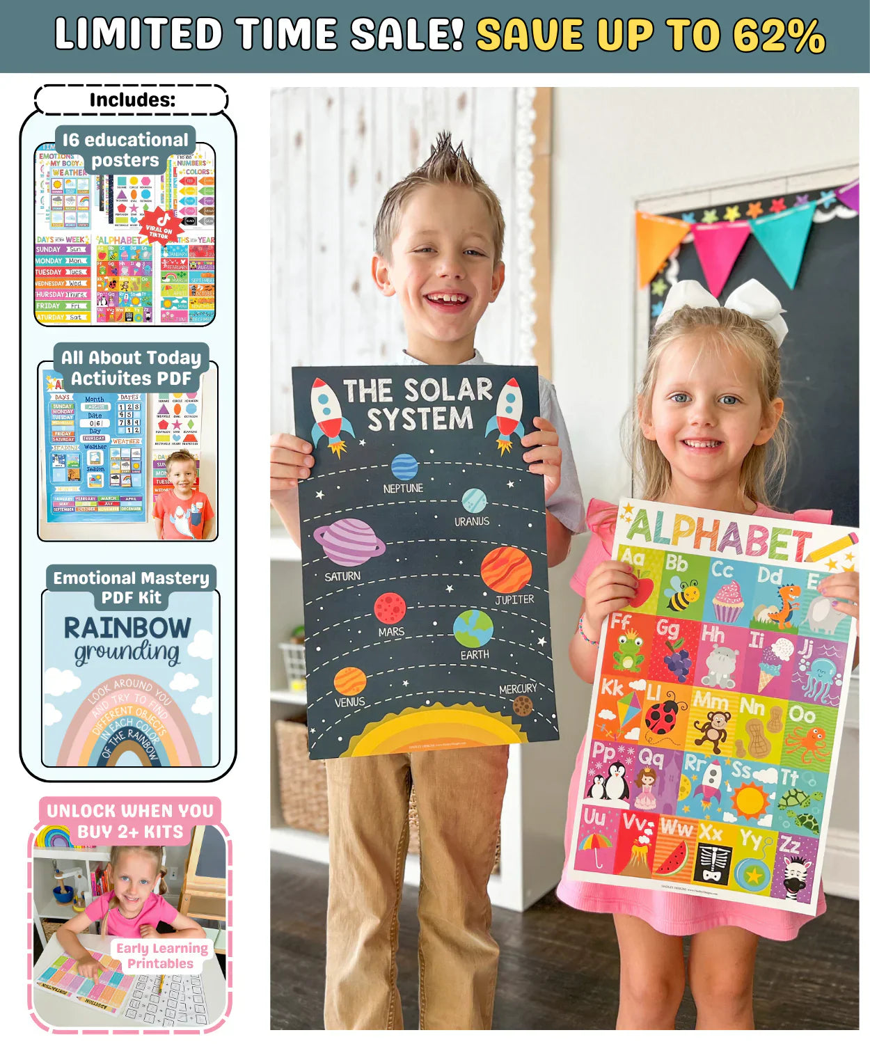 📚LIMITED TIME SALE 62% OFF💥 PRESCHOOL HEAD START KIT