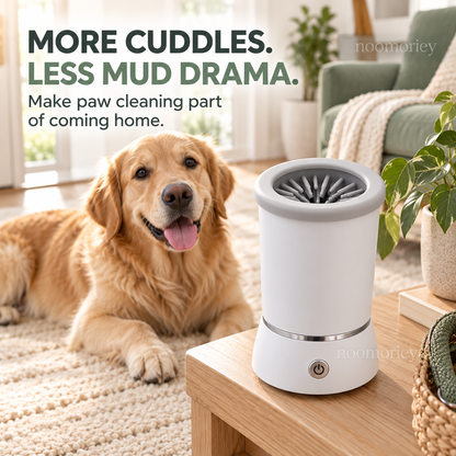 Automatic Dog Paw Cleaner, Electric Paw Washer for Dogs, Portable Pet Foot Cleaning Cup