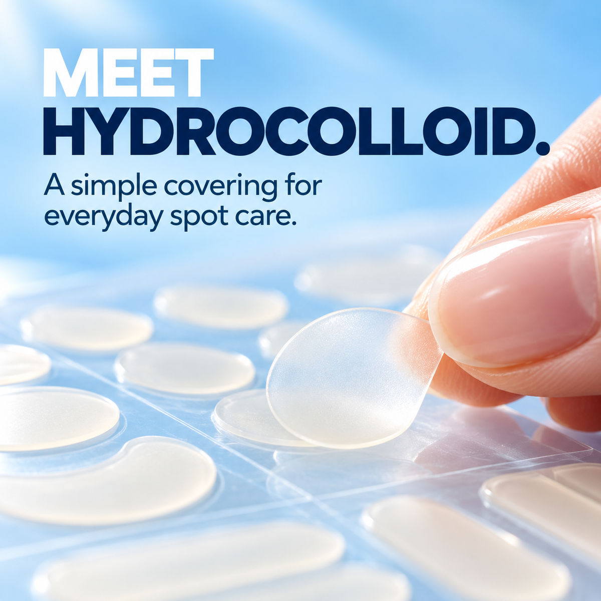 ✨ Hydrocolloid Pimple Patch Kit – 312/609 Patches, 7 Sizes for Small & Large Areas