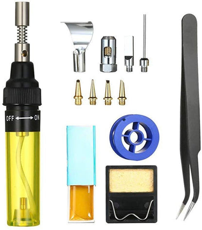 🔥🔧 50% KORTING! Nooit meer een stopcontact nodig! Deze draadloze butaan soldeerbout bereikt 1300°C en werkt overal – solderen, snijden & repareren in één!