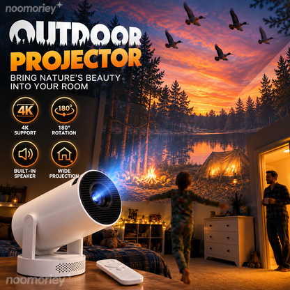 🏕️ Wildscape™ Nature Projector – Transform Any Room Into A Magical Outdoor Escape