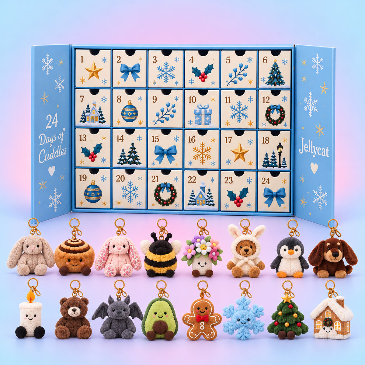 🎁💫JELLYADVENT™ 24-DAY PLUSH ADVENT CALENDAR