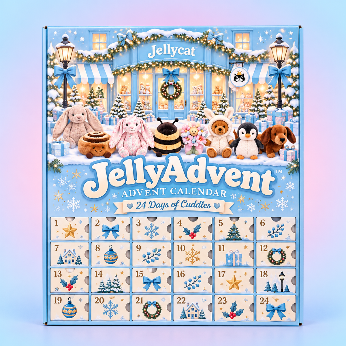 🎁💫JELLYADVENT™ 24-DAY PLUSH ADVENT CALENDAR