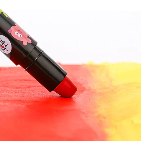 BabyRoo Silky Washable Crayons 🎨🖍️✨ – Safe, Smooth & Easy to Clean!