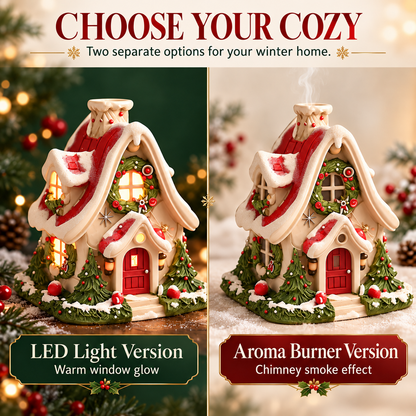 🔥Christmases Cabin Incense Burner