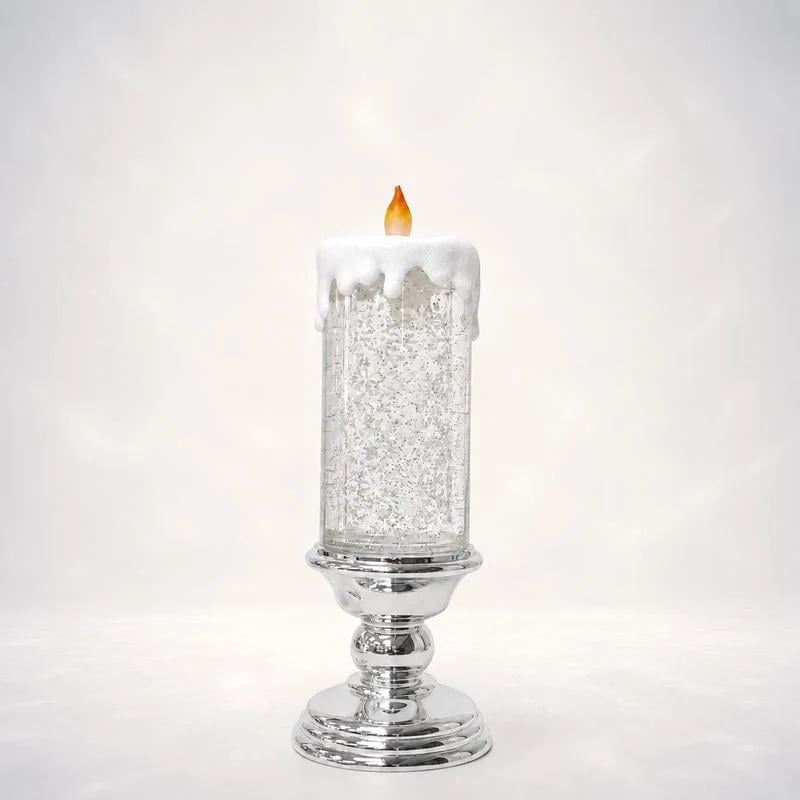🎄 Musical Christmas Snow Globe Lantern – Glowing Lights & Swirling Snow
