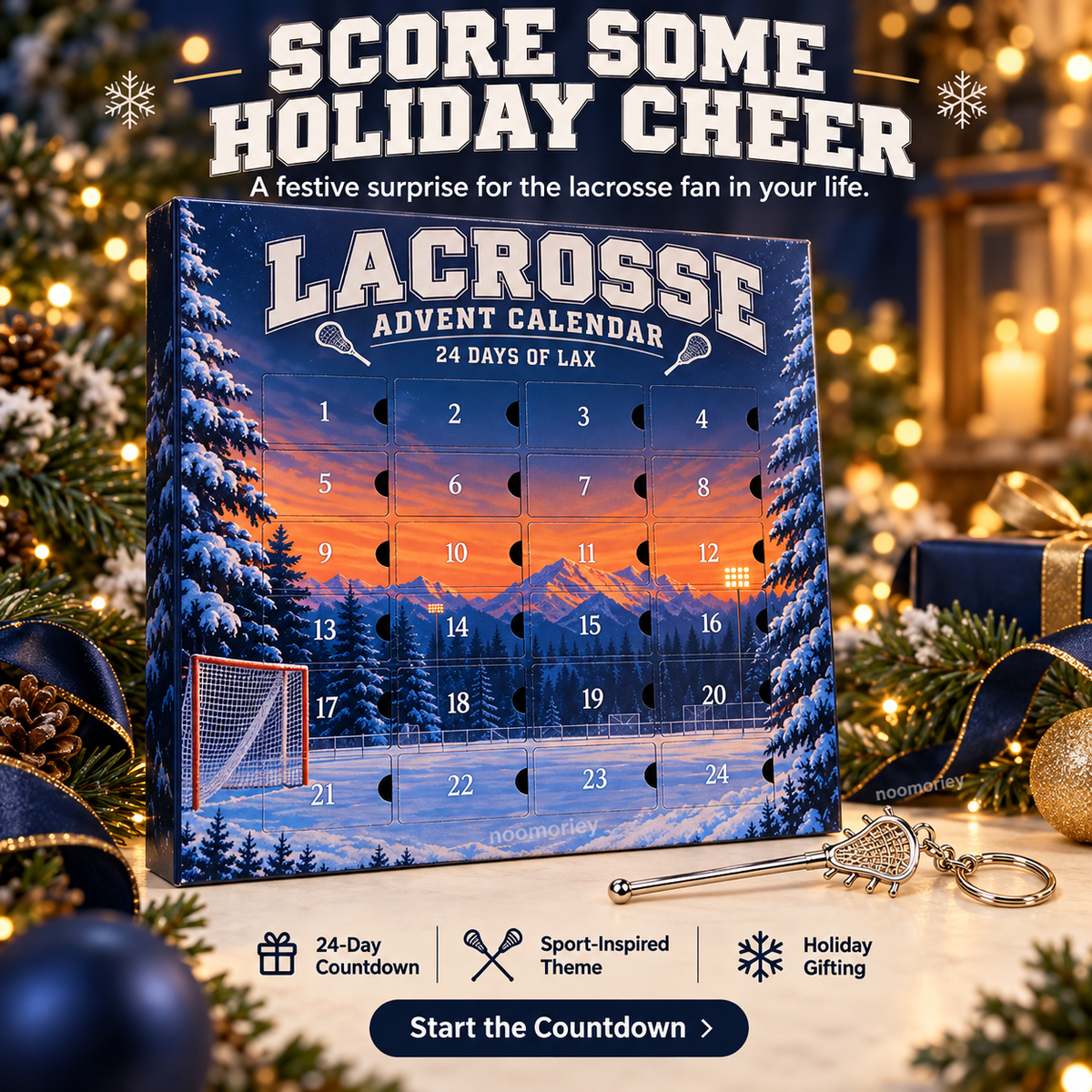 🥍 Lacrosse Advent Calendar – 24 Days of Surprises for Lacrosse Fans