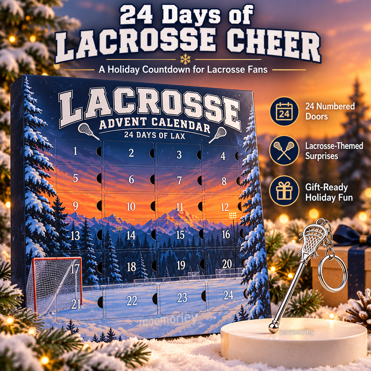 🥍 Lacrosse Advent Calendar – 24 Days of Surprises for Lacrosse Fans