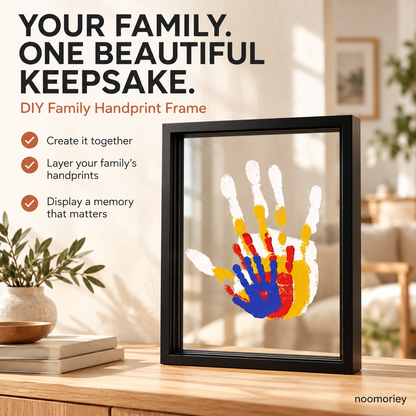 DIY Family Handprint Frame – Personalized Keepsake Gift for Family & Kids