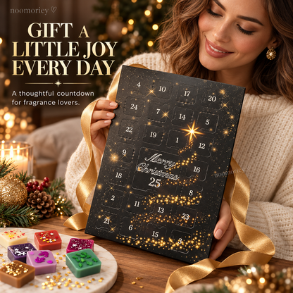 ⏰Only 50 Left!!!🚨—Available While Supplies Last.🎄 25-Day Luxury Wax Melt Advent Calendar – Scented Soy Wax Surprises for Cozy Christmas Moments !!!🎁