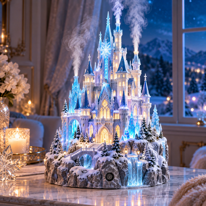 🔥LAST DAY 50% OFF🏰✨ Fairytale Castle Humidifier – Magical Mist, Glowing Windows & Storybook Home Decor