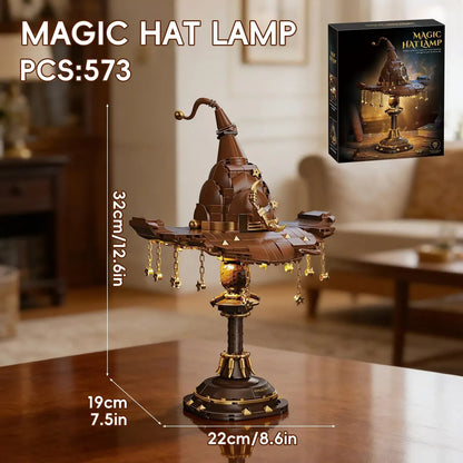 Magic Hat Building Blocks Desk Lamp