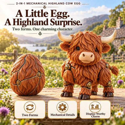 2-in-1 Transforming Mechanical Owl Egg