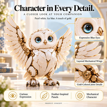 2-in-1 Transforming Mechanical Owl Egg