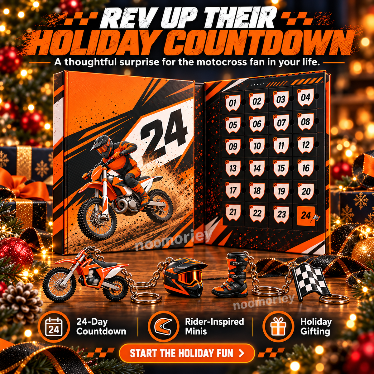 🏍️ Motocross Advent Calendar – 24 Days of Rider-Inspired Collectible Surprises