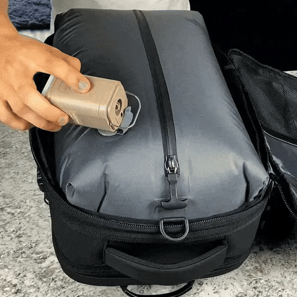 Vacuum Compression Backpack✈️