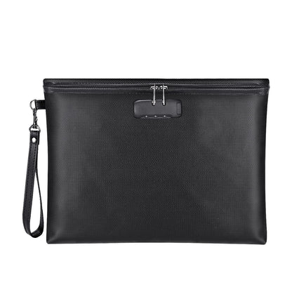 Fireproof Document Bag – Waterproof File Organizer for Cash, Passport, Legal Documents & Valuables