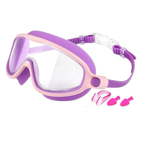 🏊🕶️Swim Goggles with Nose clip & Earplugs