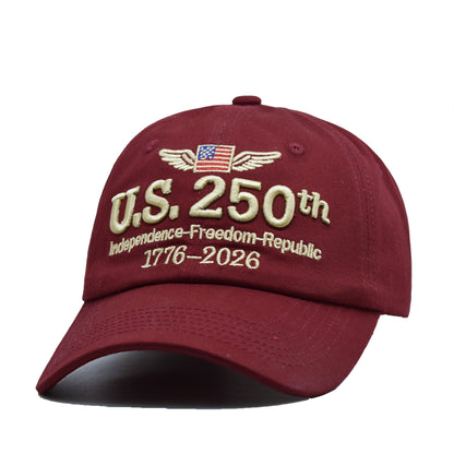 🔥Celebrates the U.S. 250th Anniversary Retro Washed Cap