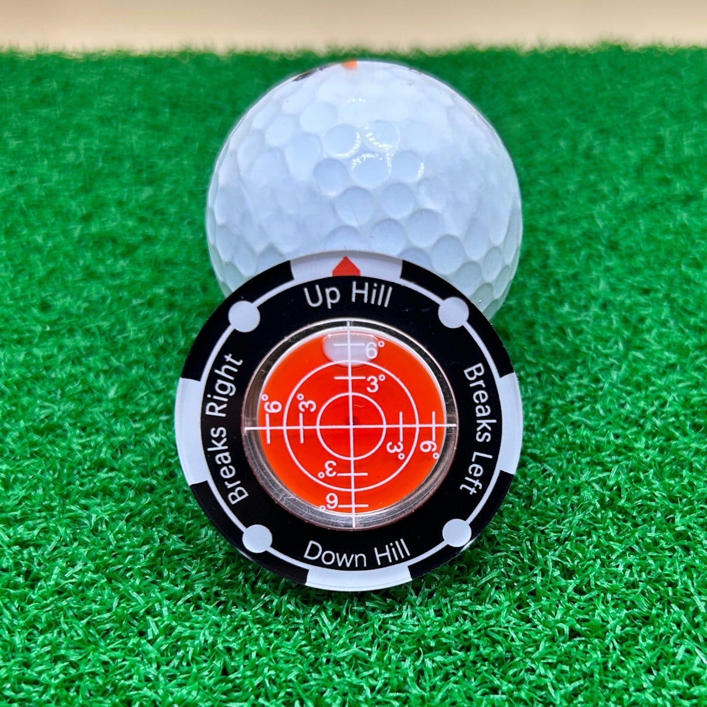 Portable Golf Green Reader & Ball Marker – High-Precision Putting Alignment Tool for Accurate Green Reading