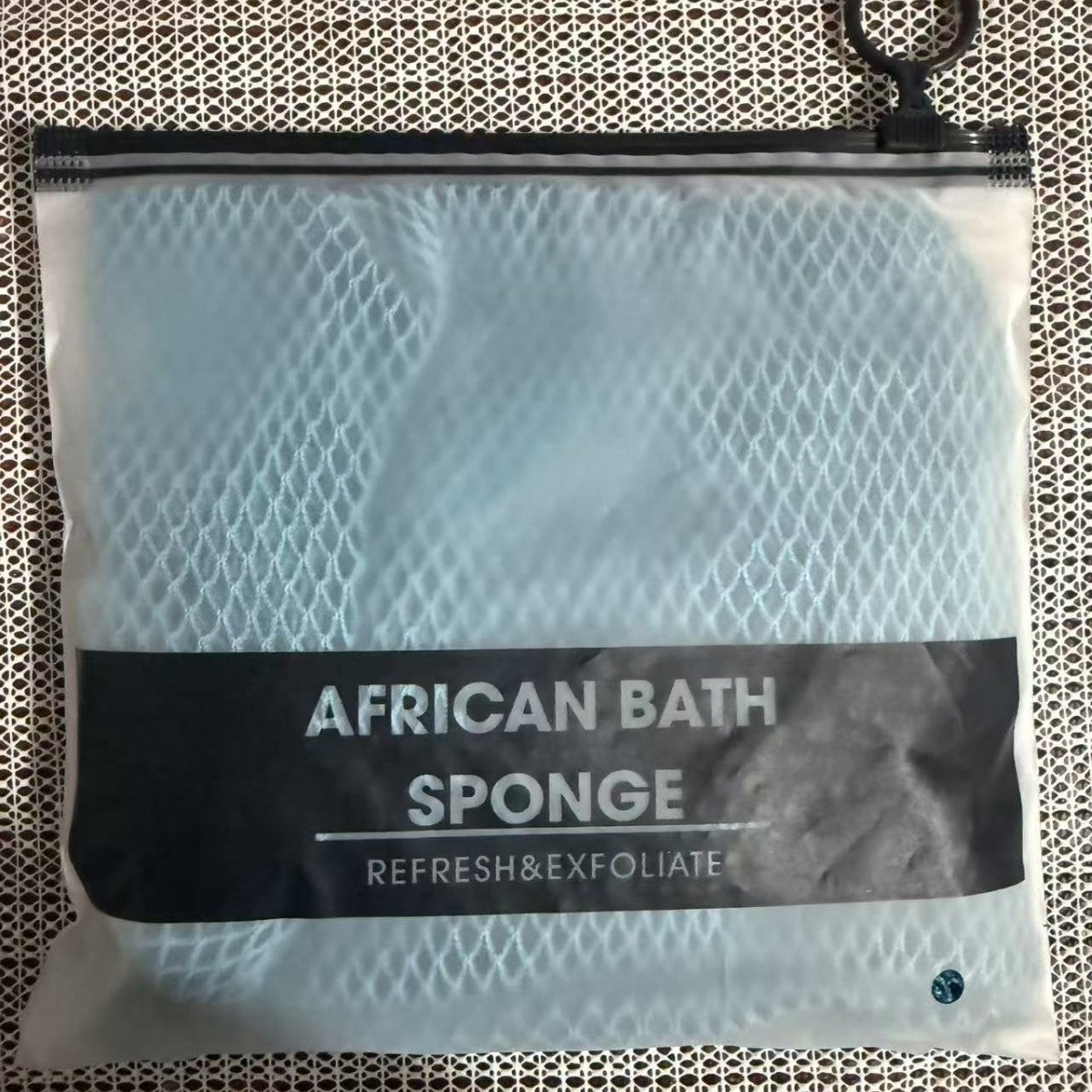 African Exfoliating Net Sponge, Authentic Ethically Sourced from Nigeria Body Scrubber