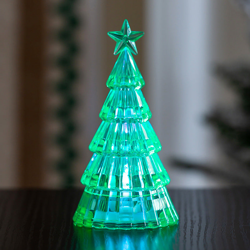 Mini Glowing Crystal Christmas Tree