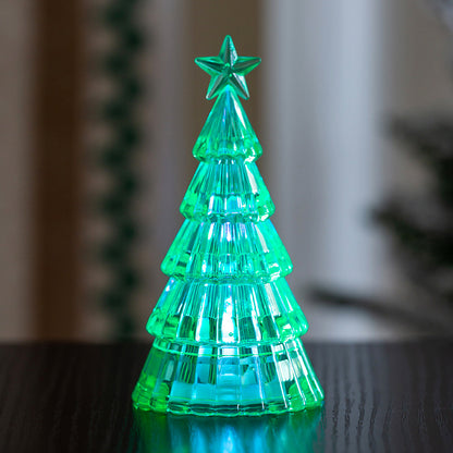 Mini Glowing Crystal Christmas Tree
